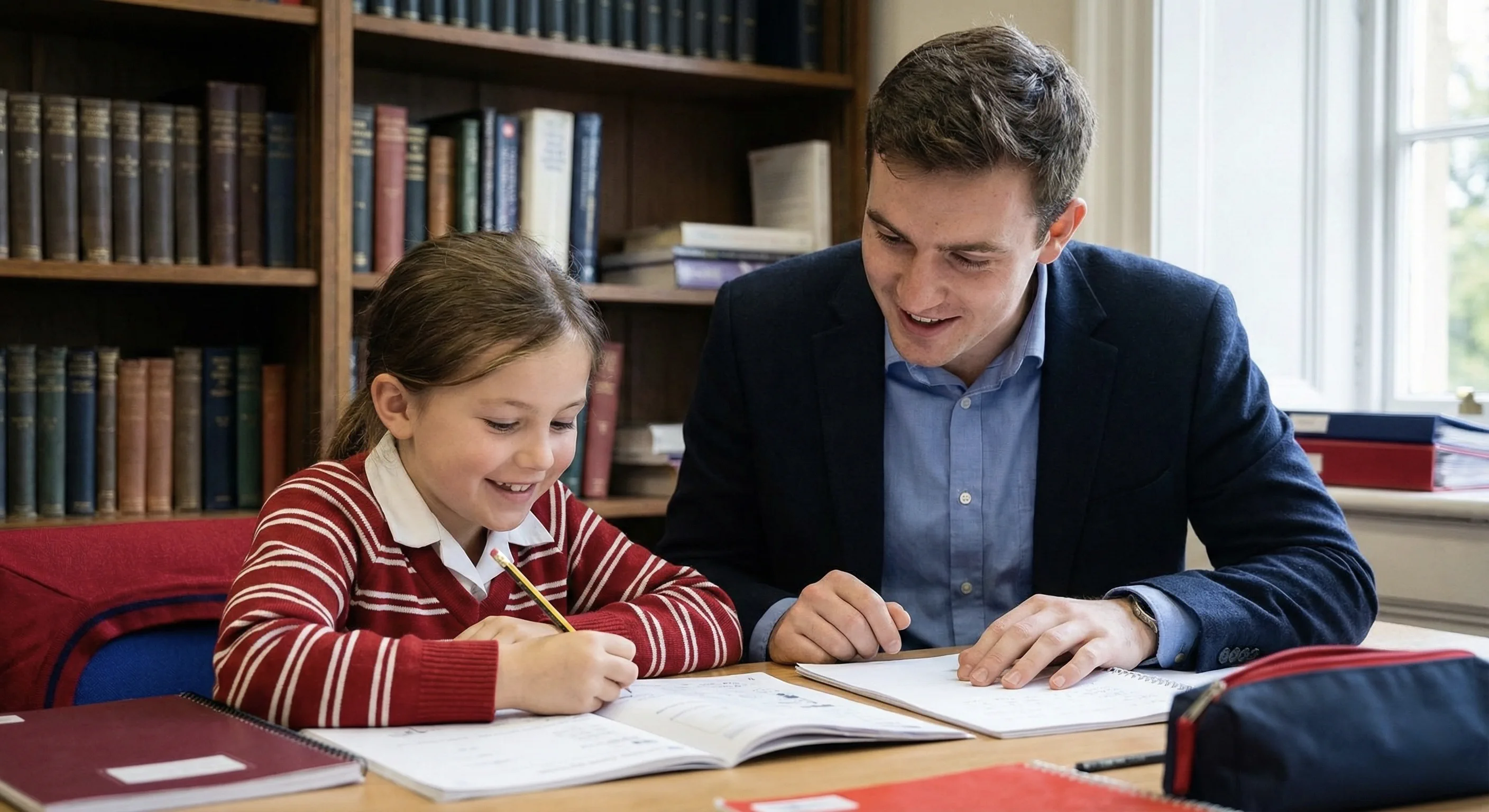 One-on-one tutoring session in Zürich